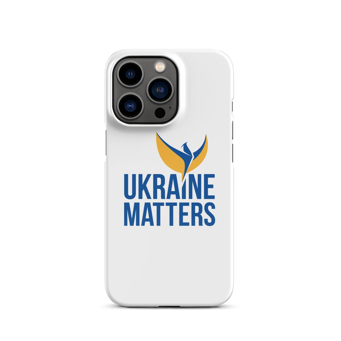 Snap Case for iPhone® - Ukraine Matters Logo