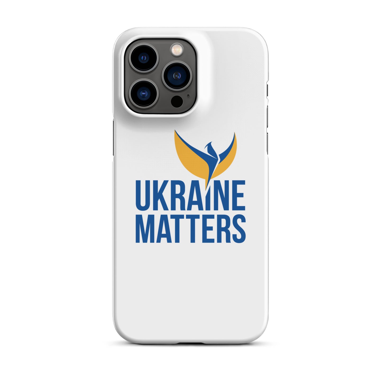 Snap Case for iPhone® - Ukraine Matters Logo