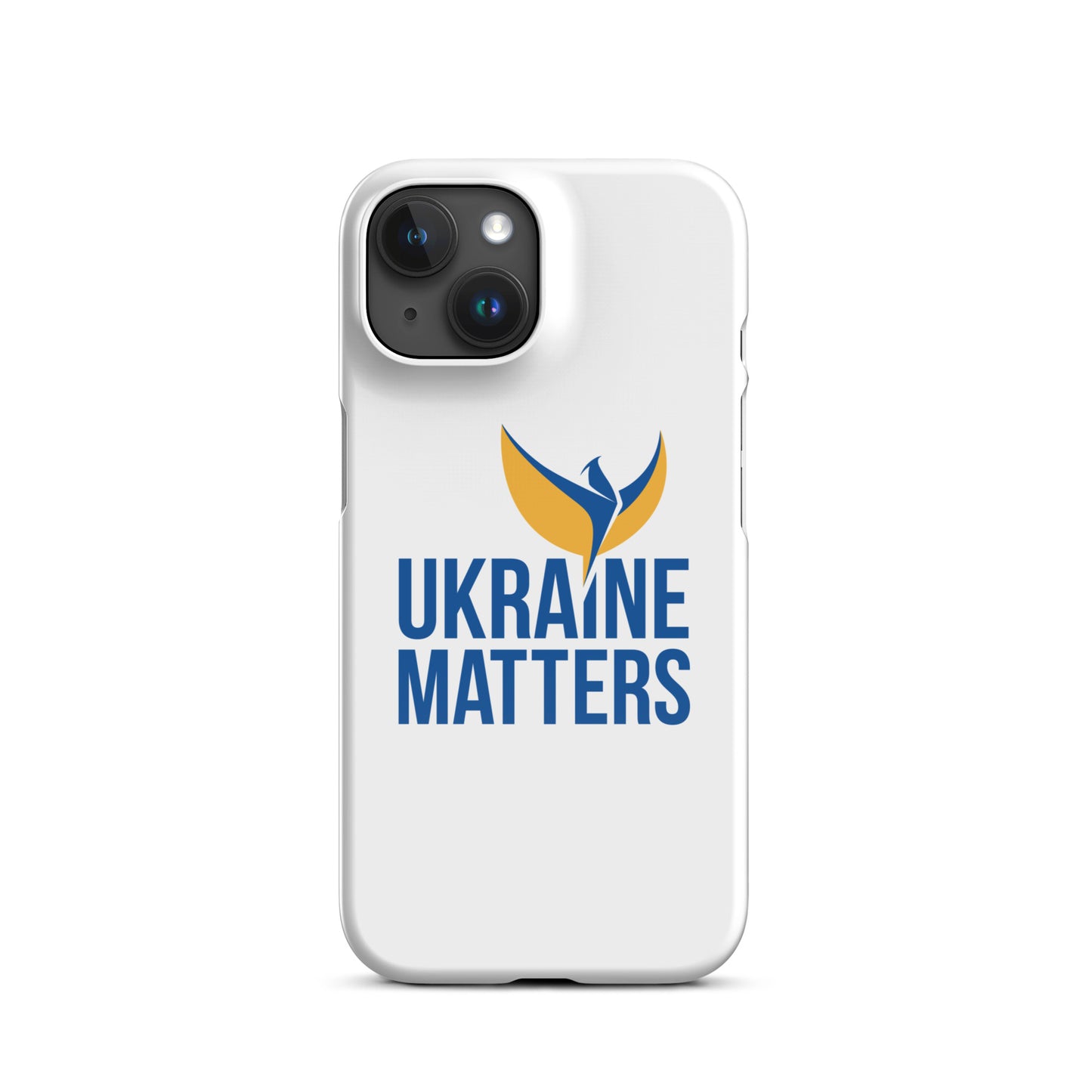 Snap Case for iPhone® - Ukraine Matters Logo