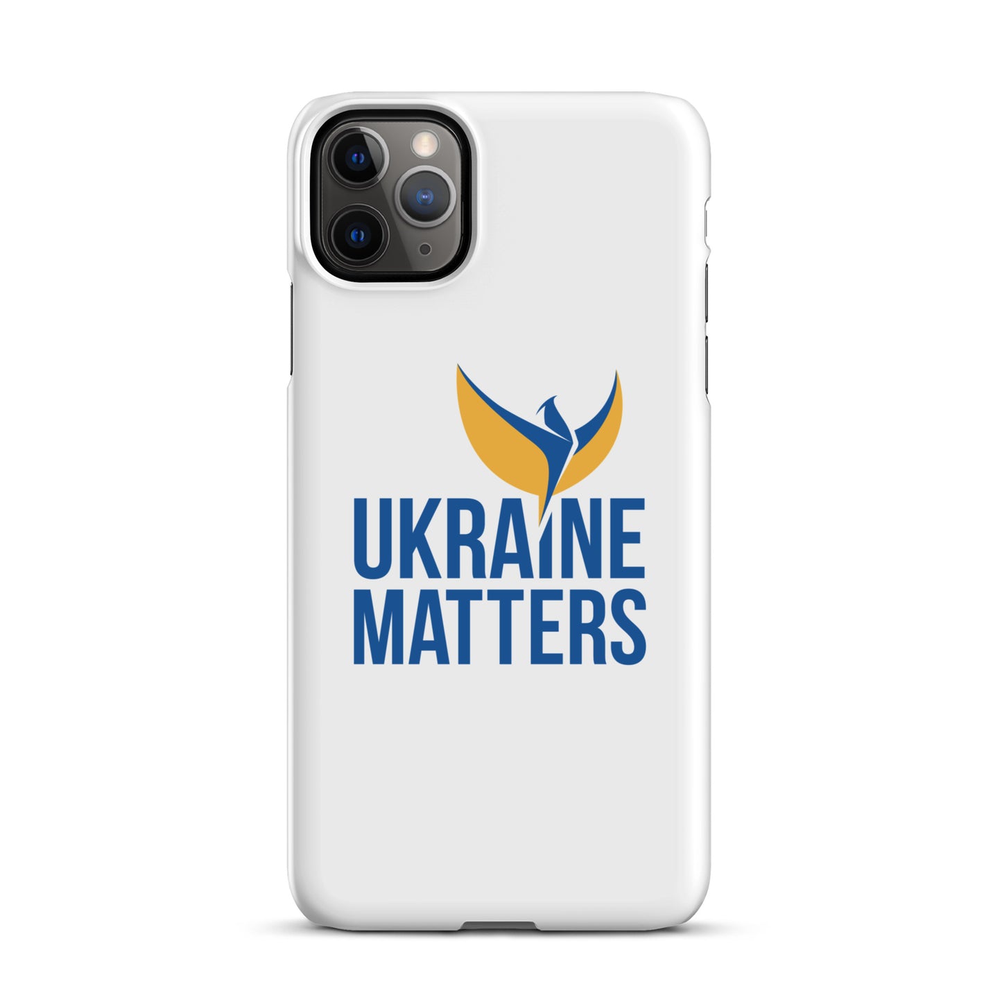 Snap Case for iPhone® - Ukraine Matters Logo