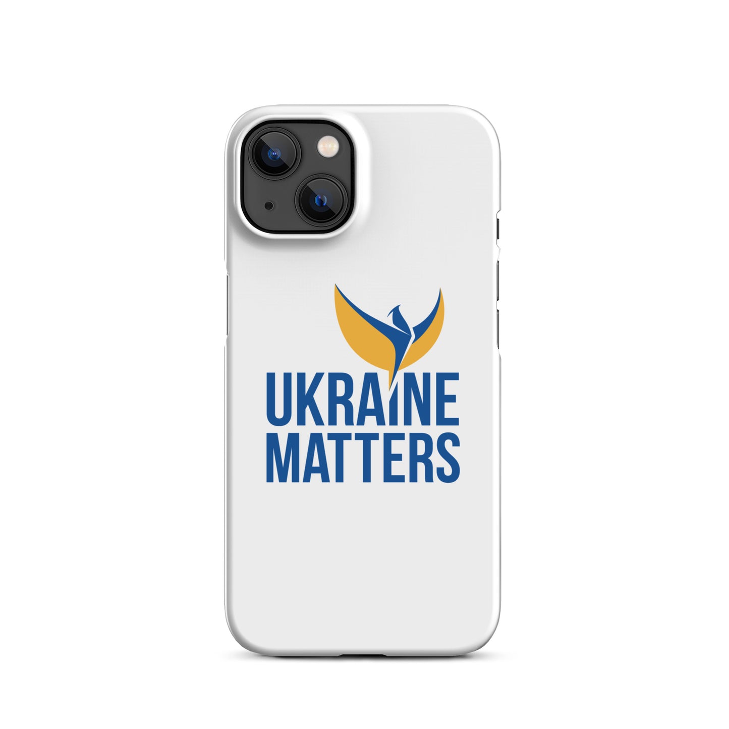 Snap Case for iPhone® - Ukraine Matters Logo