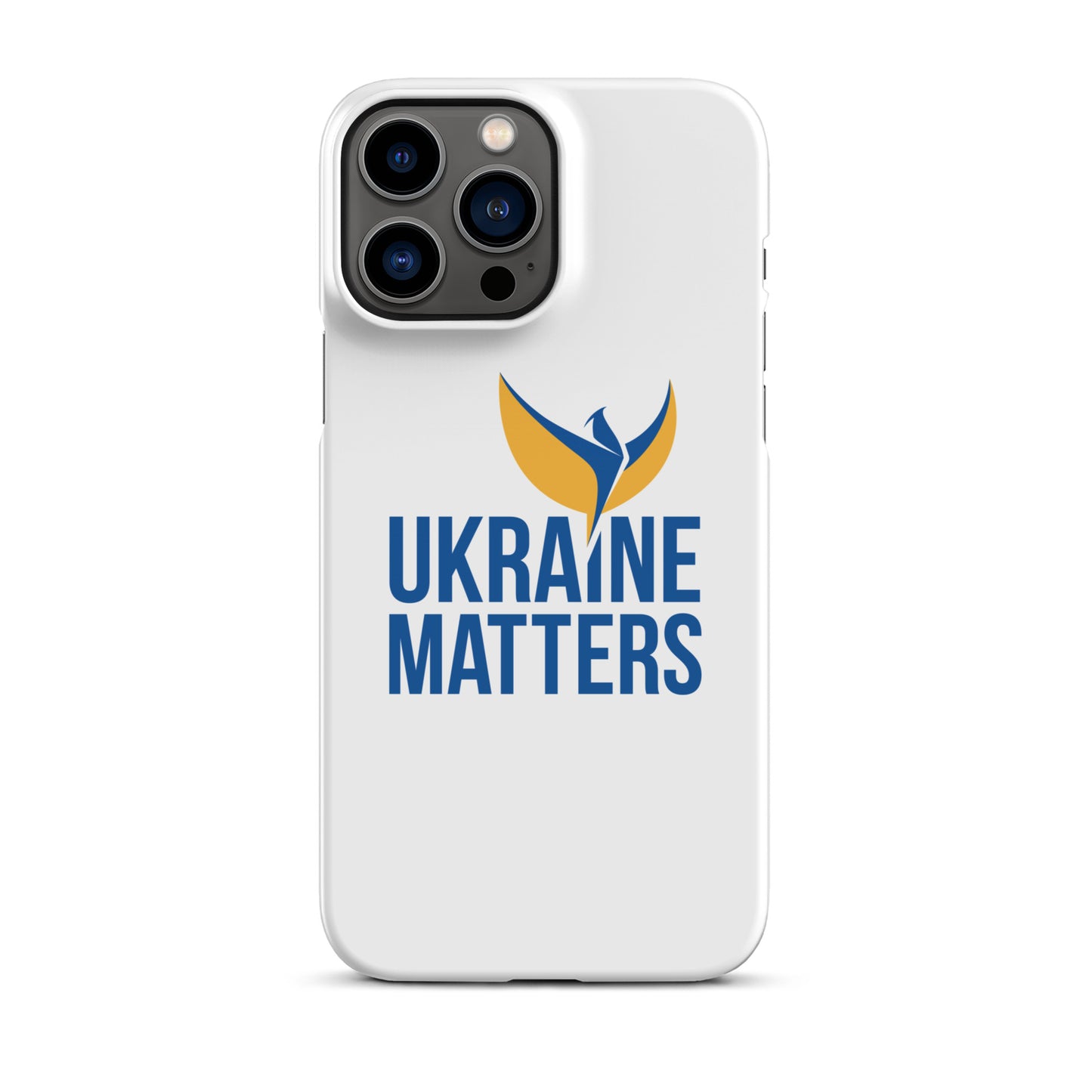 Snap Case for iPhone® - Ukraine Matters Logo