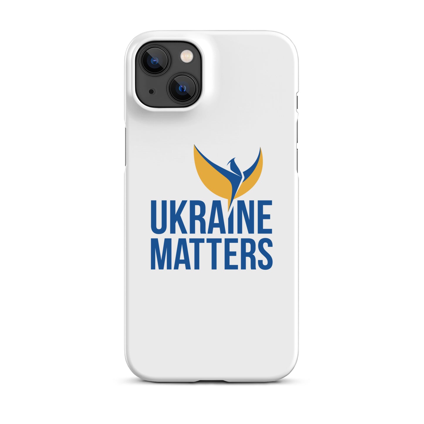 Snap Case for iPhone® - Ukraine Matters Logo