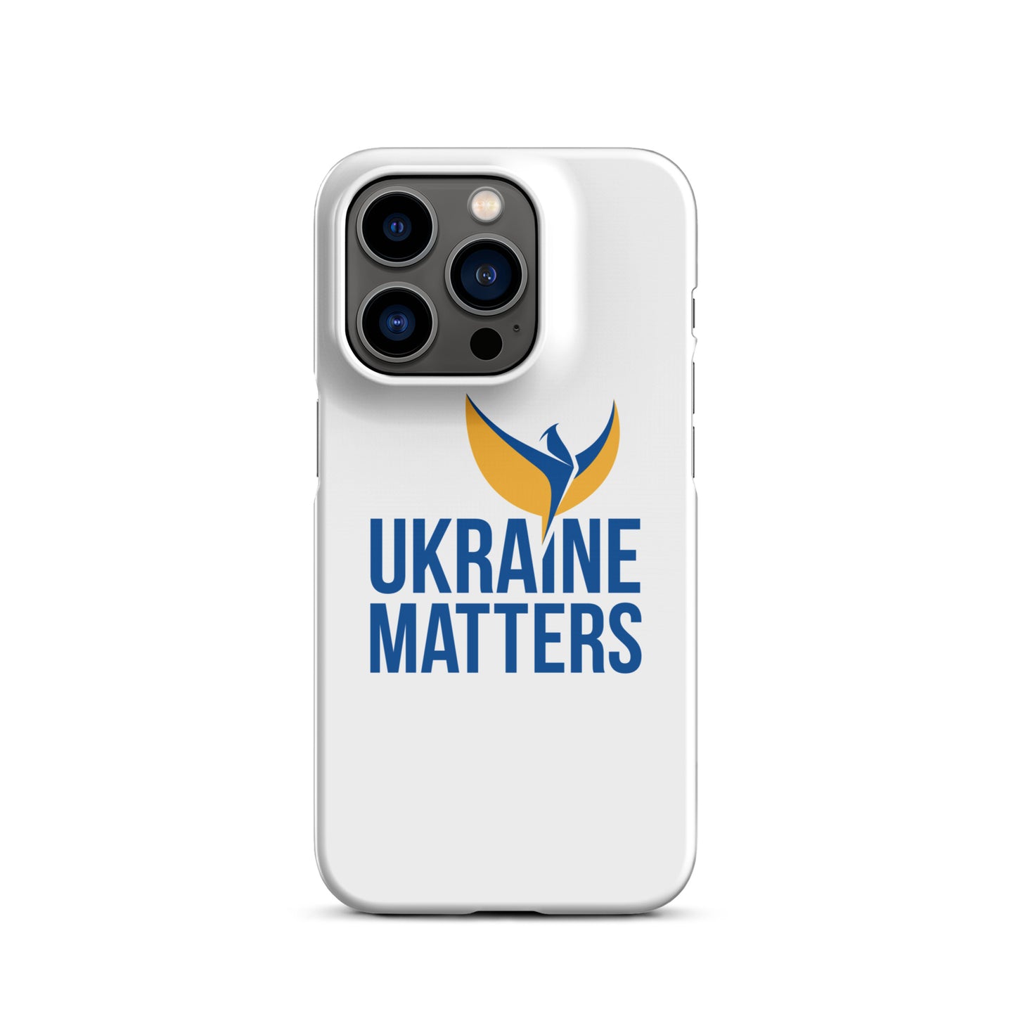 Snap Case for iPhone® - Ukraine Matters Logo