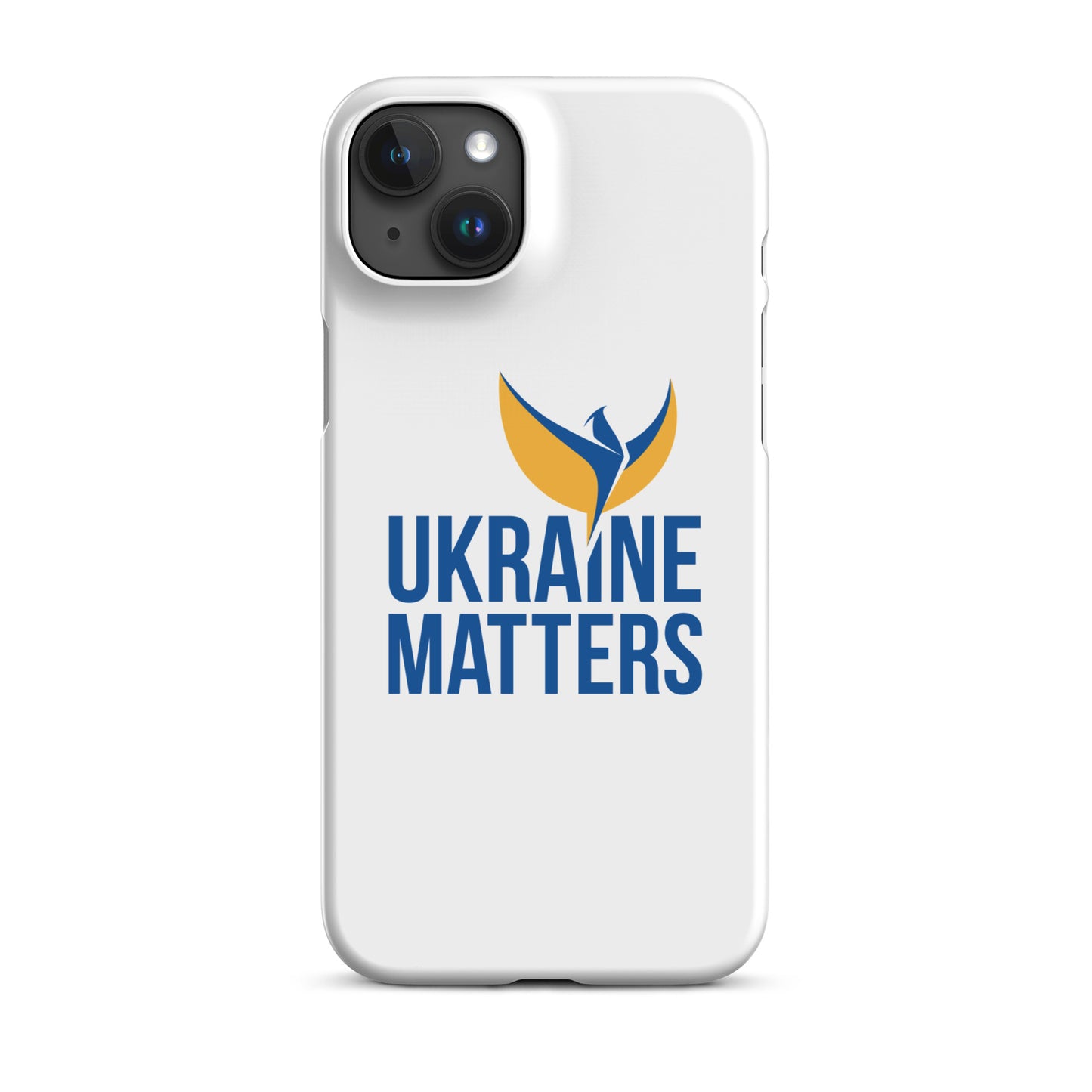 Snap Case for iPhone® - Ukraine Matters Logo