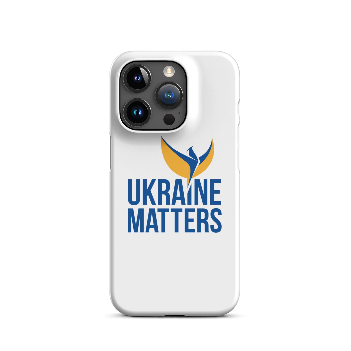 Snap Case for iPhone® - Ukraine Matters Logo