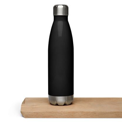 Stainless Steel Water Bottle - Ukraine Matters Logo