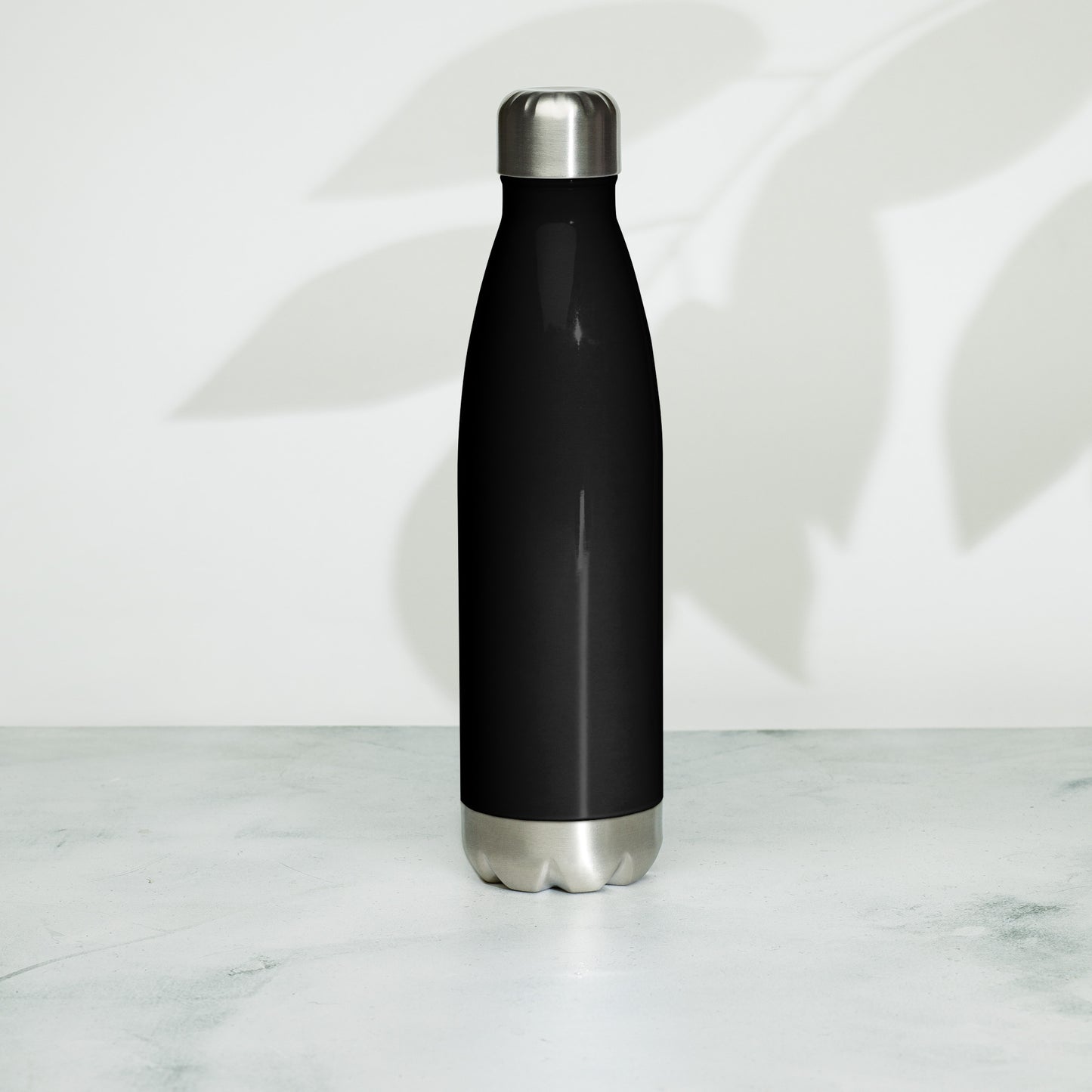 Stainless Steel Water Bottle - Ukraine Matters Logo