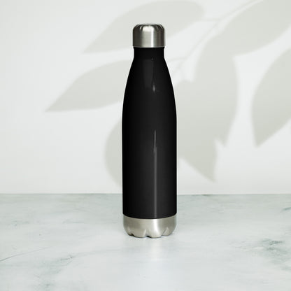 Stainless Steel Water Bottle - Ukraine Matters Logo