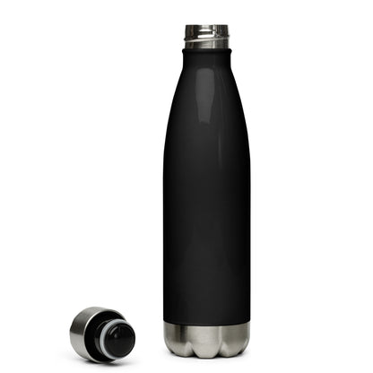 Stainless Steel Water Bottle - Ukraine Matters Logo