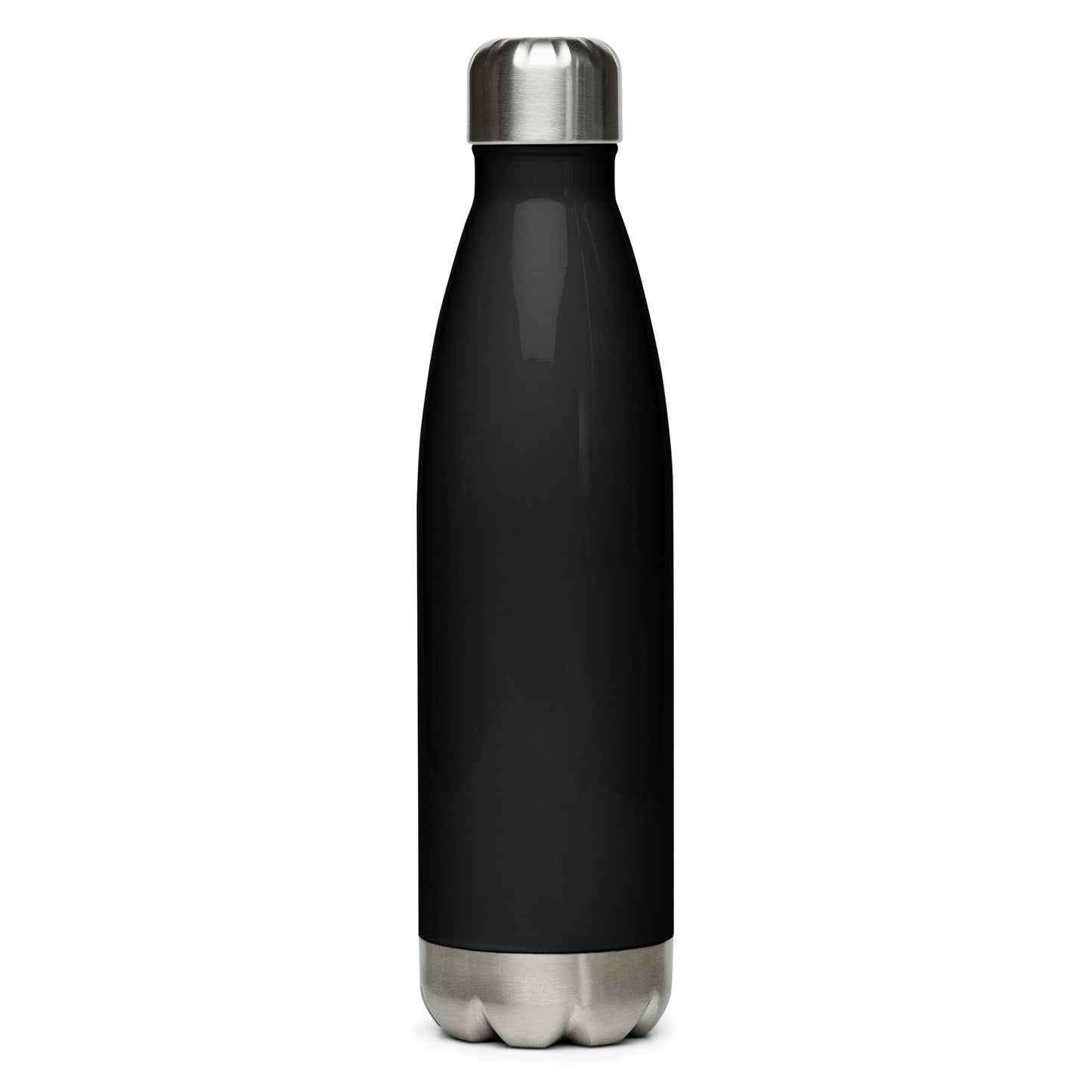 Stainless Steel Water Bottle - Ukraine Matters Logo