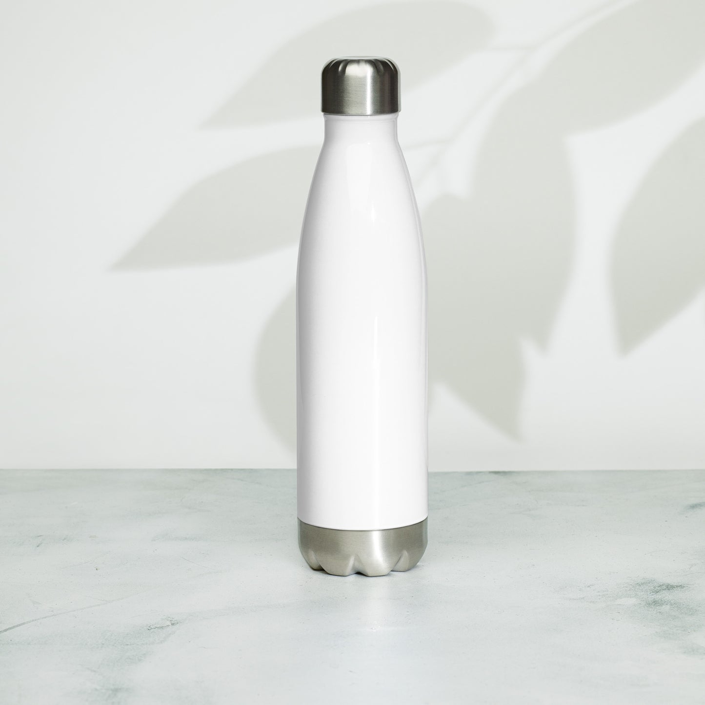 Stainless Steel Water Bottle - Ukraine Matters Logo