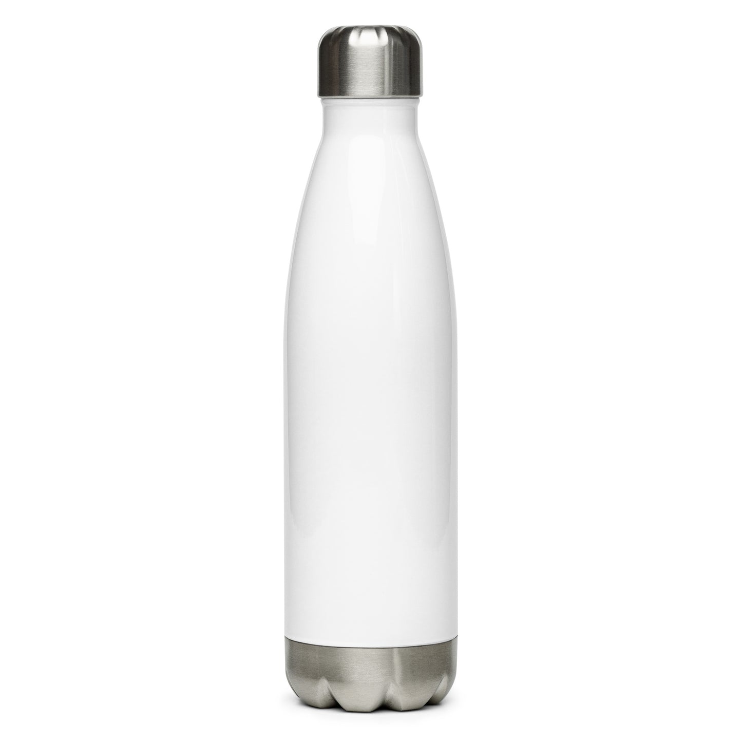 Stainless Steel Water Bottle - Ukraine Matters Logo