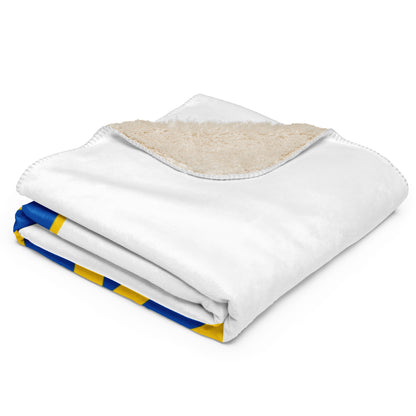 White Sherpa Blanket - Trident