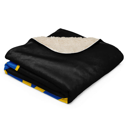 Black Sherpa Blanket - Trident