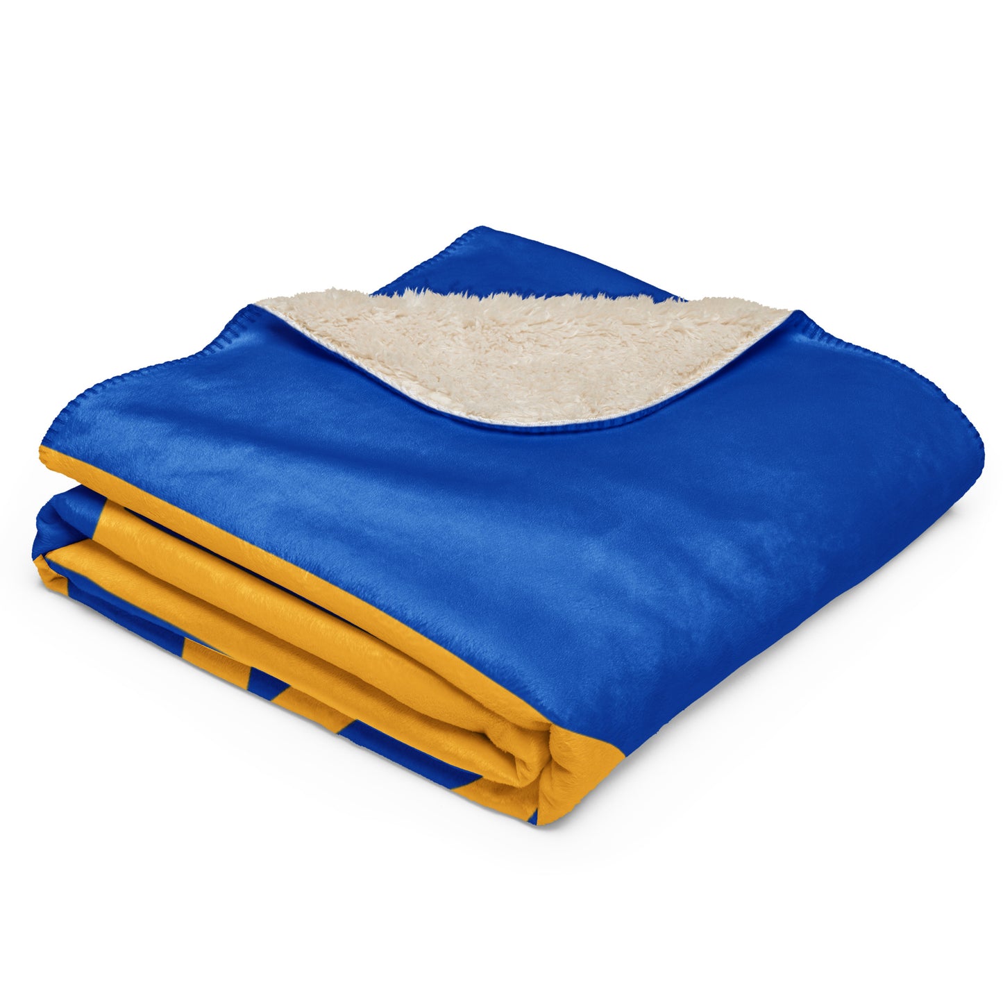 Sherpa Blanket - Trident & Flag