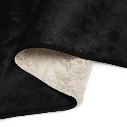 Black Sherpa Blanket - Phoenix