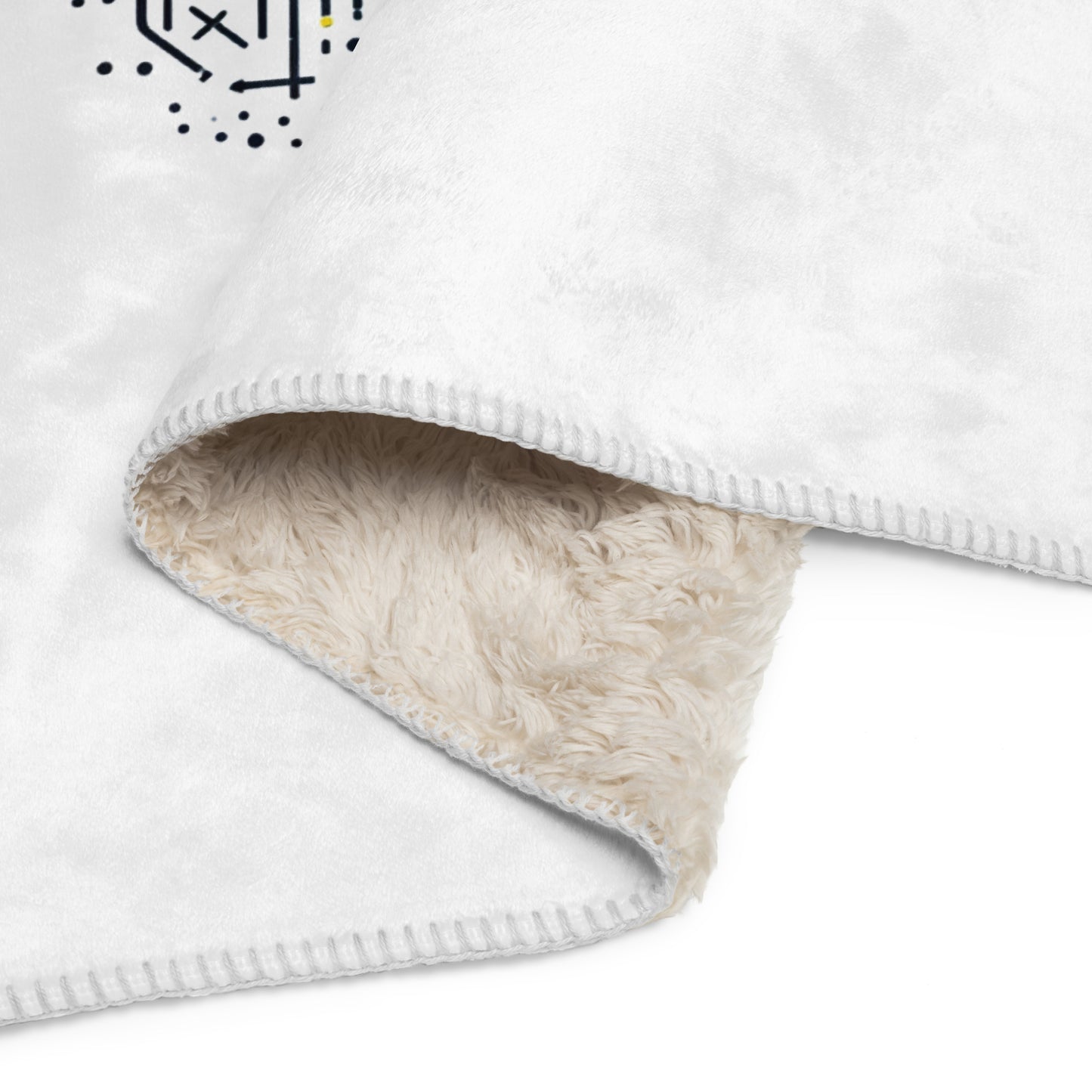 White Sherpa Blanket - Alternative Trident