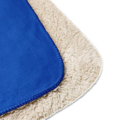 Sherpa Blanket - Trident & Flag