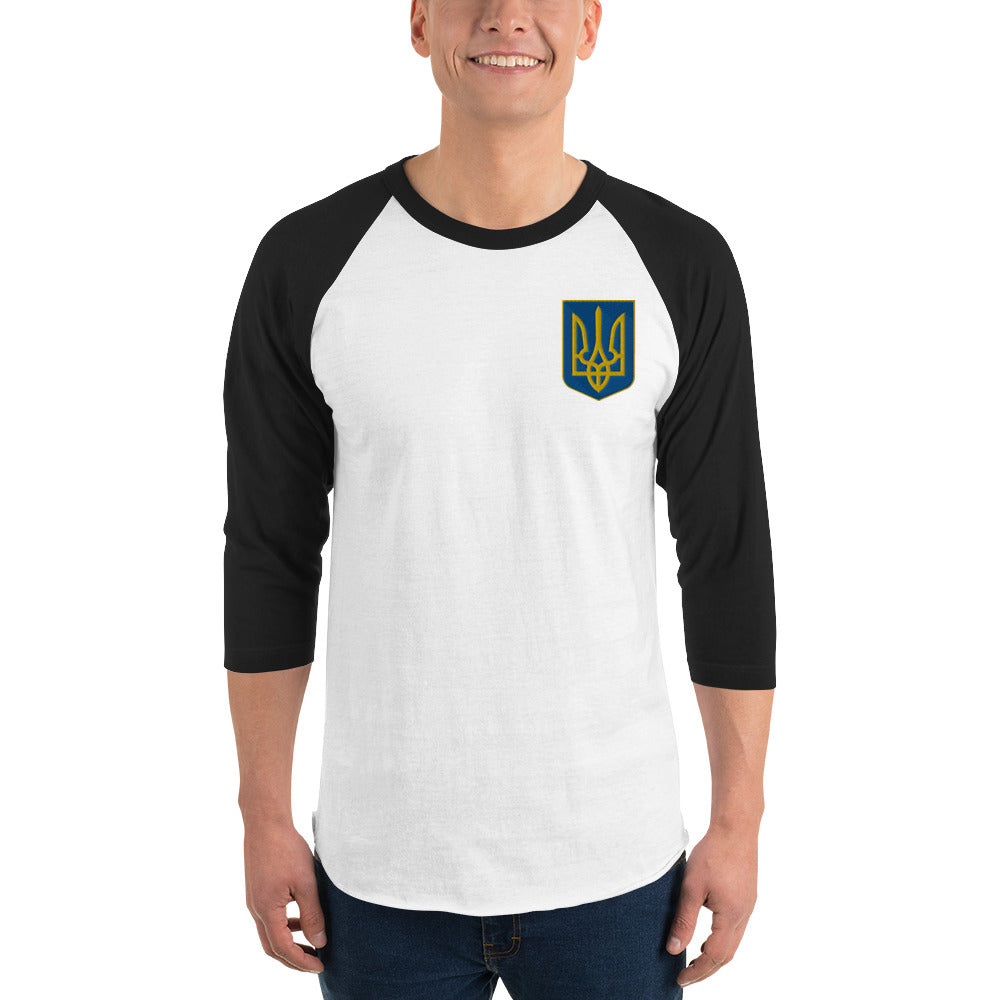 Raglan Shirt - Embroidered Trident