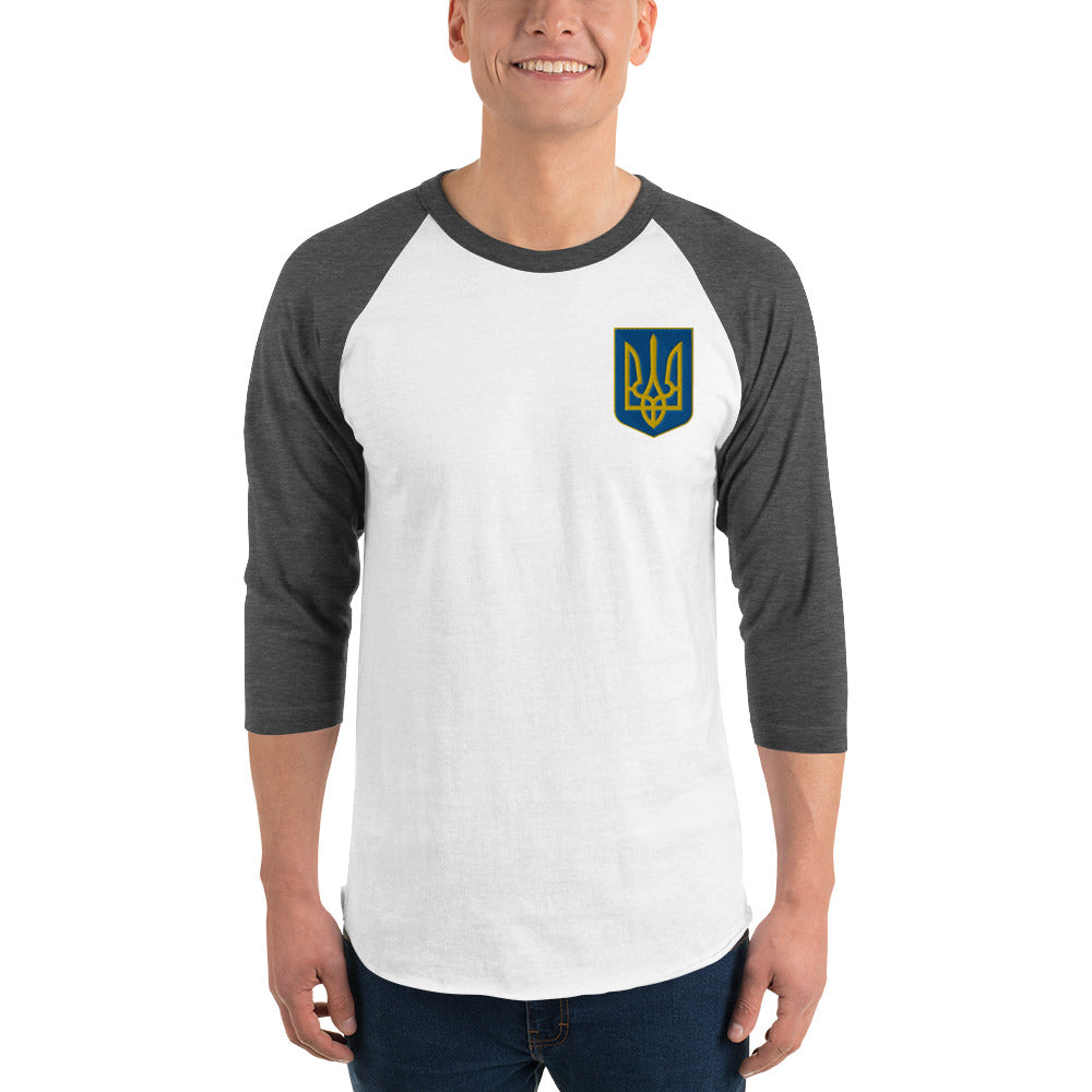 Raglan Shirt - Embroidered Trident