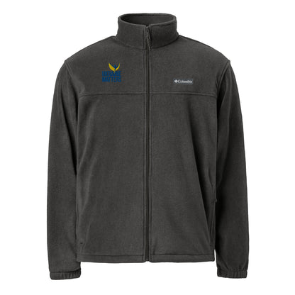 Unisex Columbia Fleece Jacket - Embroidered Ukraine Matters Logo [SHIPS ONLY WITHIN THE US]