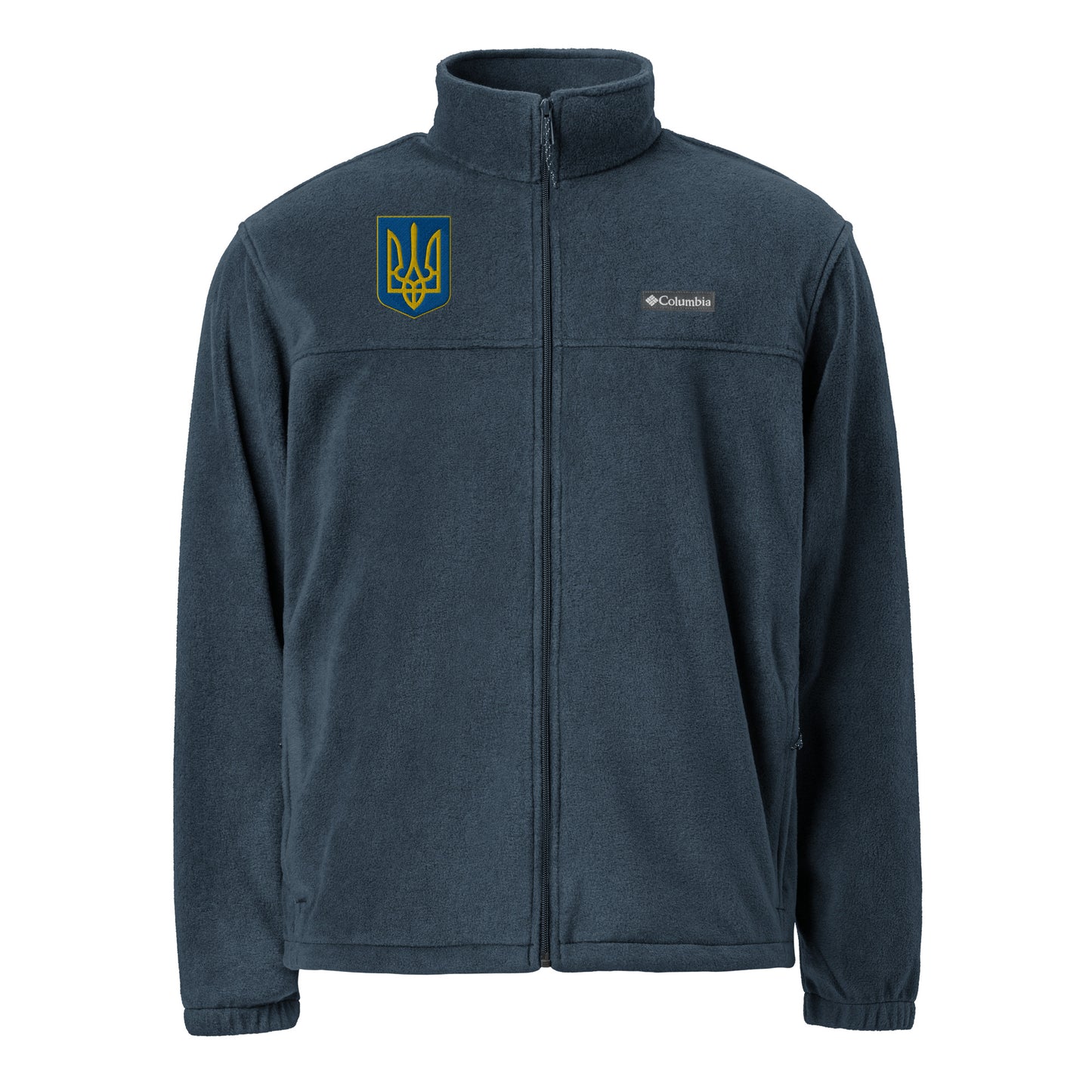 Unisex Columbia Fleece Jacket - Embroidered Trident [SHIPS ONLY WITHIN THE US]