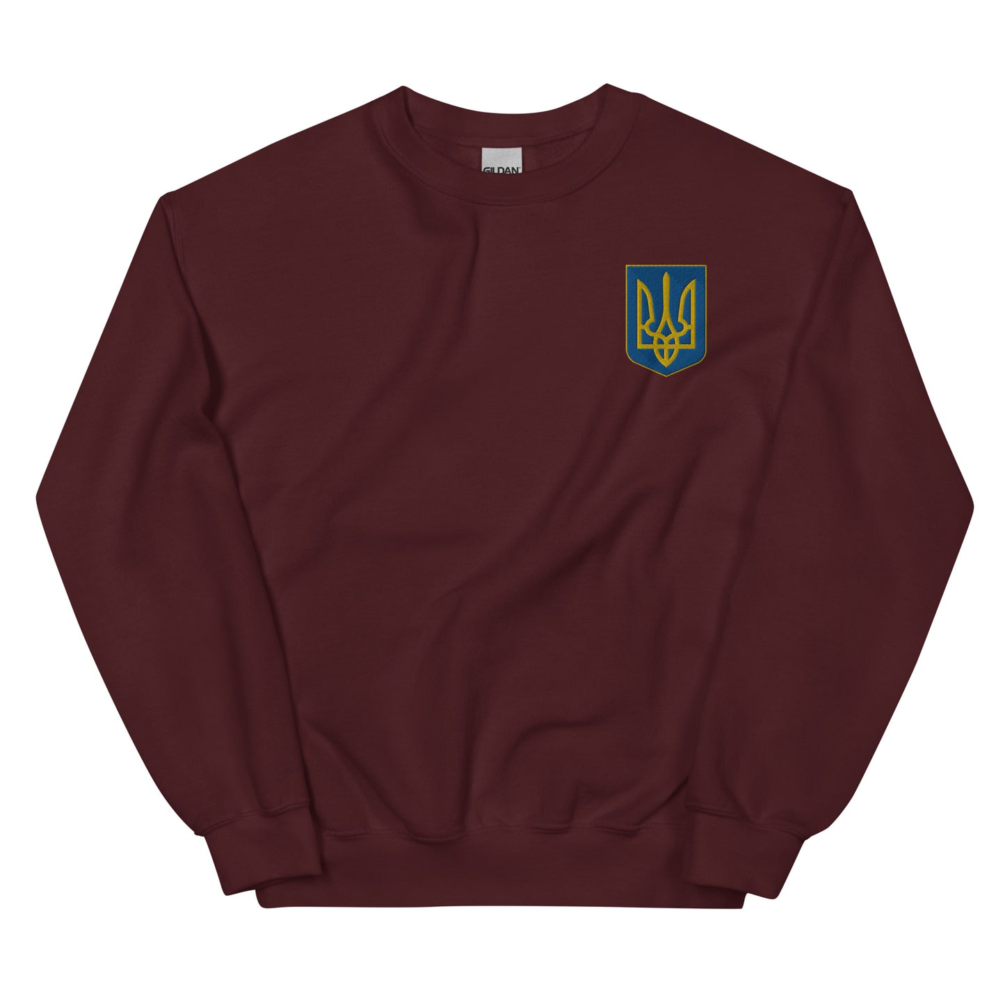 Unisex Sweatshirt - Embroidered Trident