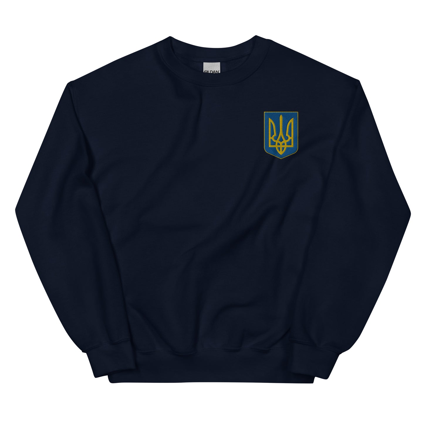 Unisex Sweatshirt - Embroidered Trident