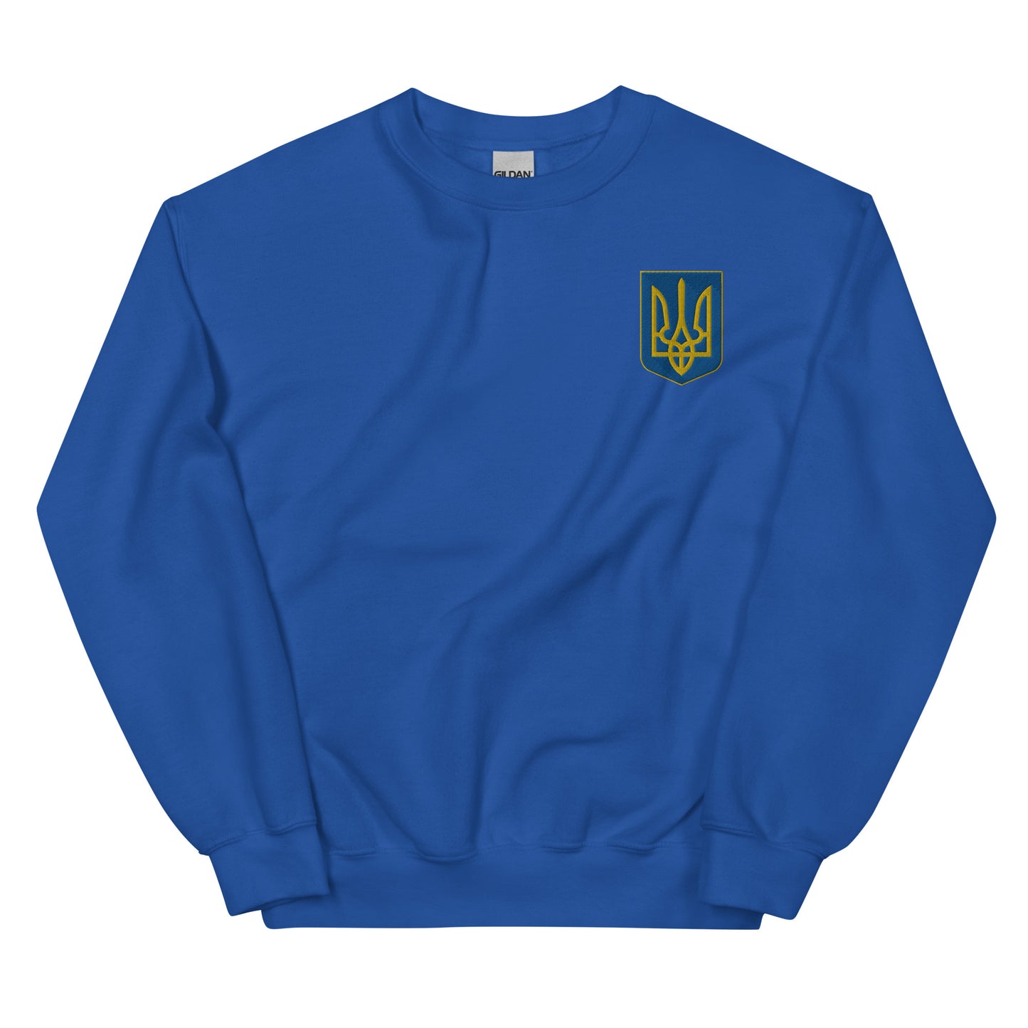 Unisex Sweatshirt - Embroidered Trident