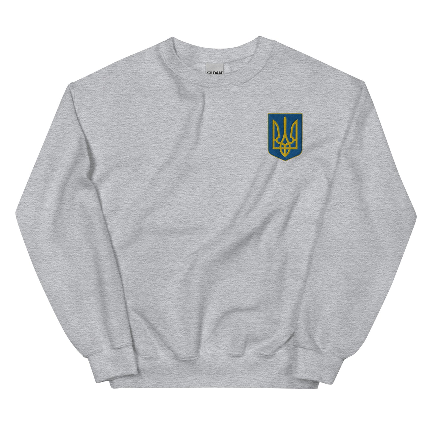 Unisex Sweatshirt - Embroidered Trident