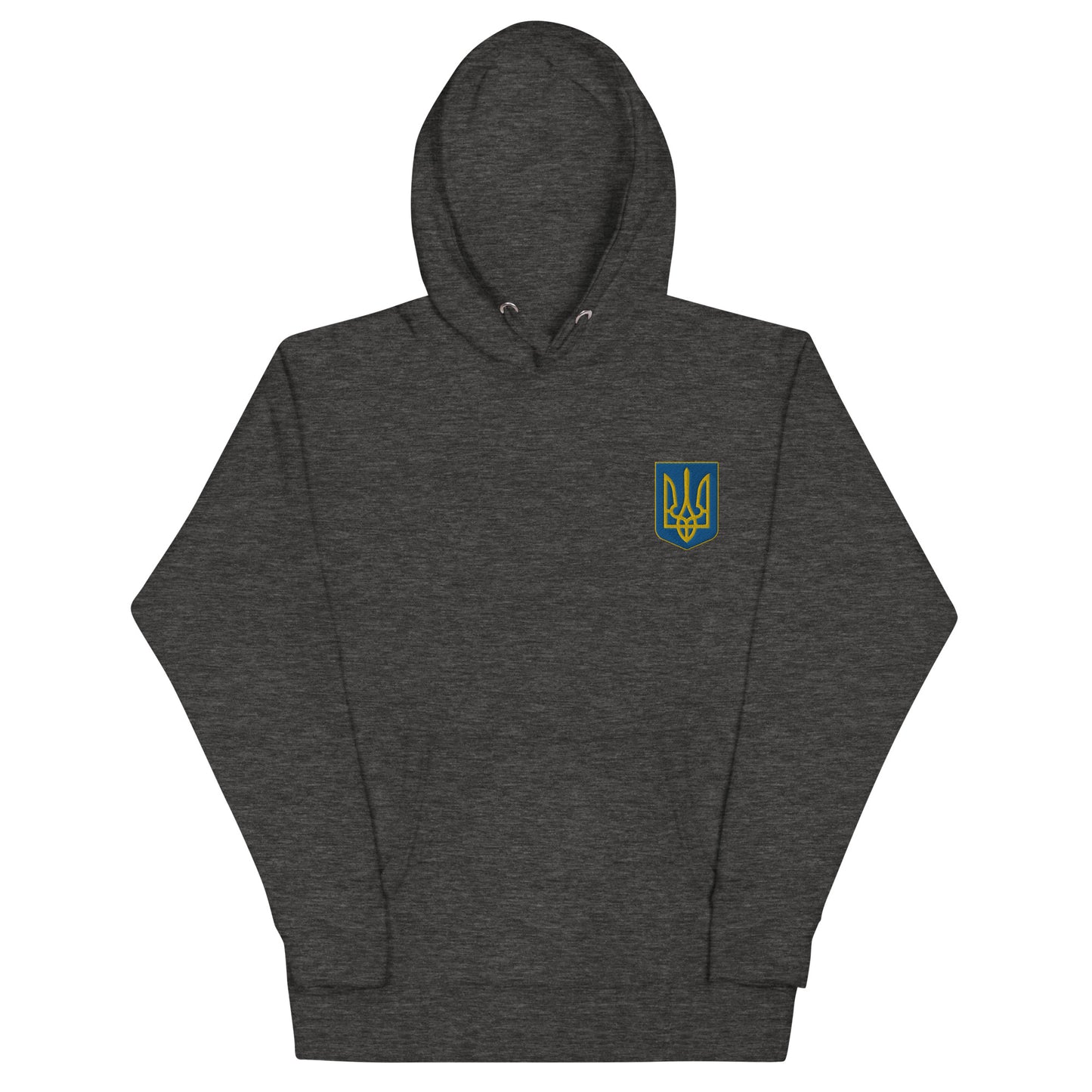 Premium Unisex Hoodie - Emboroidered Trident