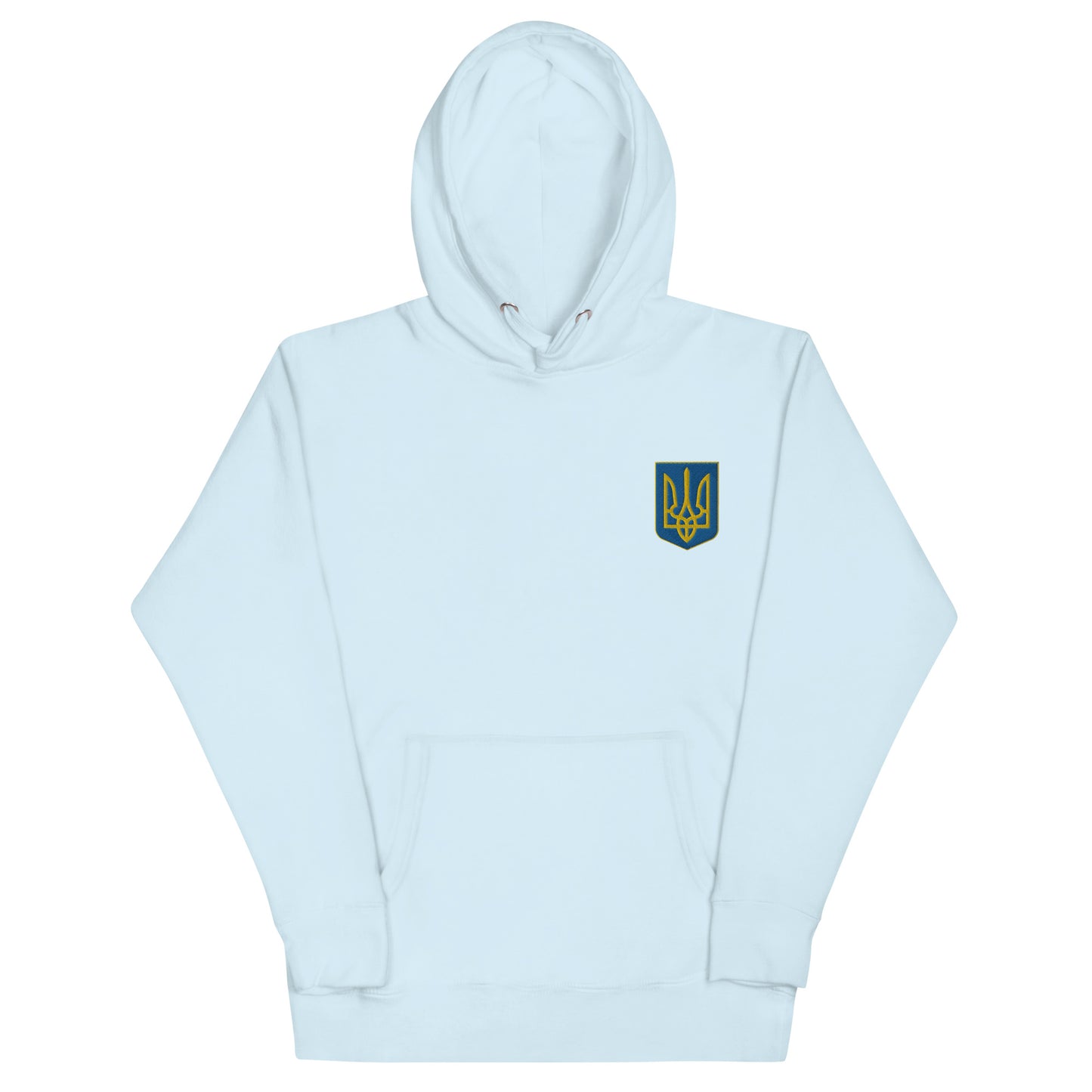 Premium Unisex Hoodie - Emboroidered Trident