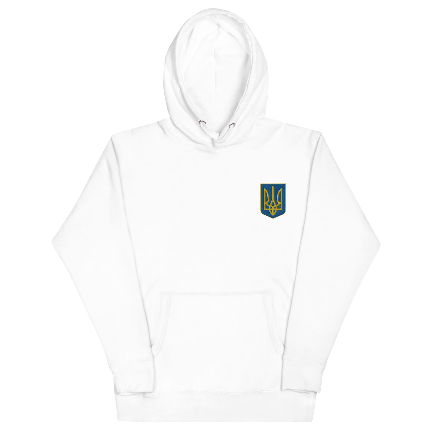 Premium Unisex Hoodie - Emboroidered Trident