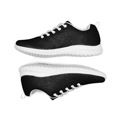 Women’s Black Athletic Shoes - Ukraine Matters Logo