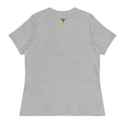 Women's Relaxed T-Shirt - Embroidered Trident