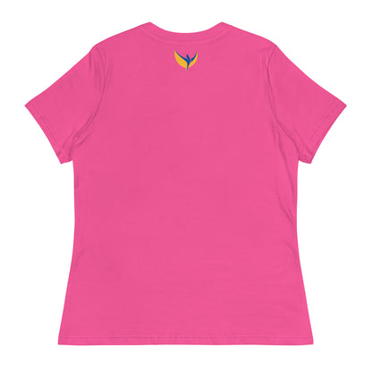 Women's Relaxed T-Shirt - Embroidered Trident