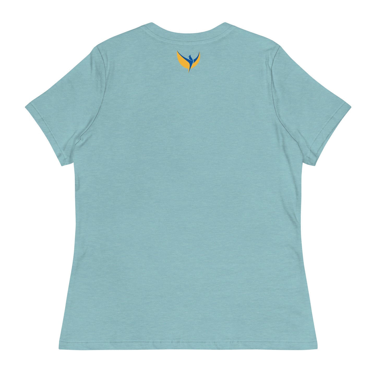 Women's Relaxed T-Shirt - Embroidered Trident