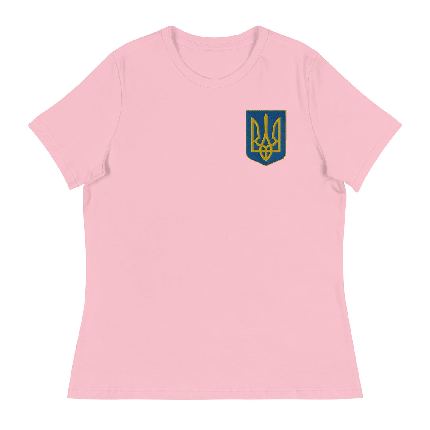 Women's Relaxed T-Shirt - Embroidered Trident