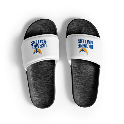 Women's Slides - Ukraine Matters Logo