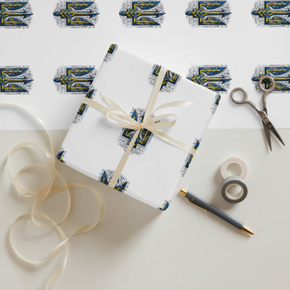 Wrapping Paper Sheets - Alternative Trident