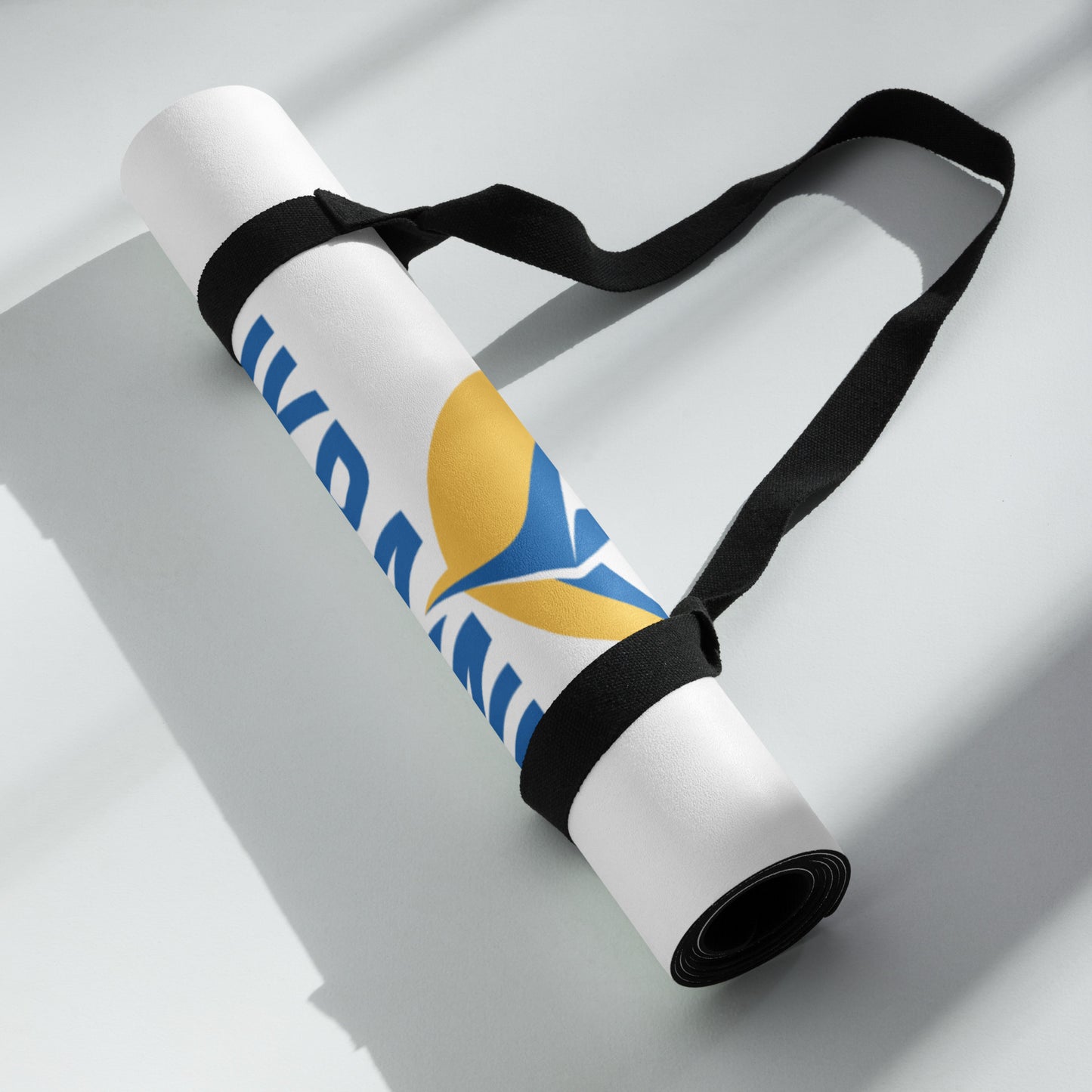 Yoga Mat - Ukraine Matters Logo